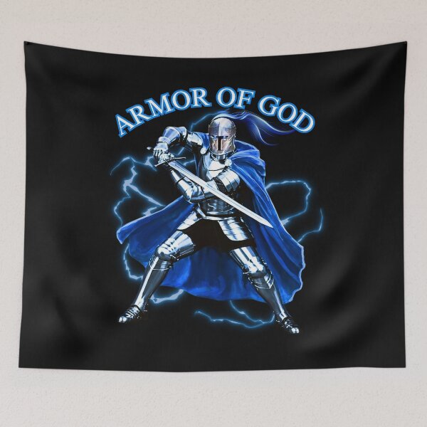 Aperçu de l'œuvre L'armure de Dieu, debout dans la foi créée et vendue par Tripp Art Studio.