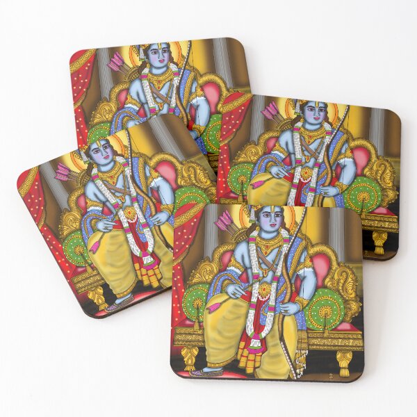 Item preview, Lord Rama Divine Design – Hindu Spiritual Warrior Art Illustration designed and sold by Harshit_Digital_Arts.