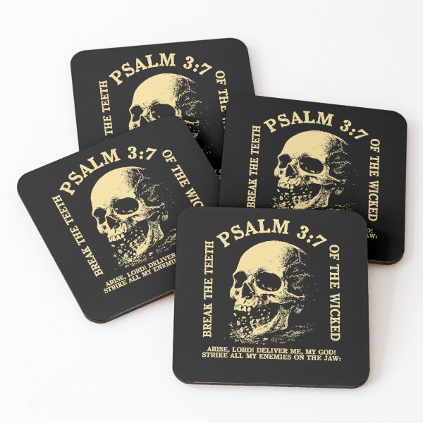 Item preview, Psalm 3:7 Break the Teeth of the Wicked Christian designed and sold by Hedoraxe.