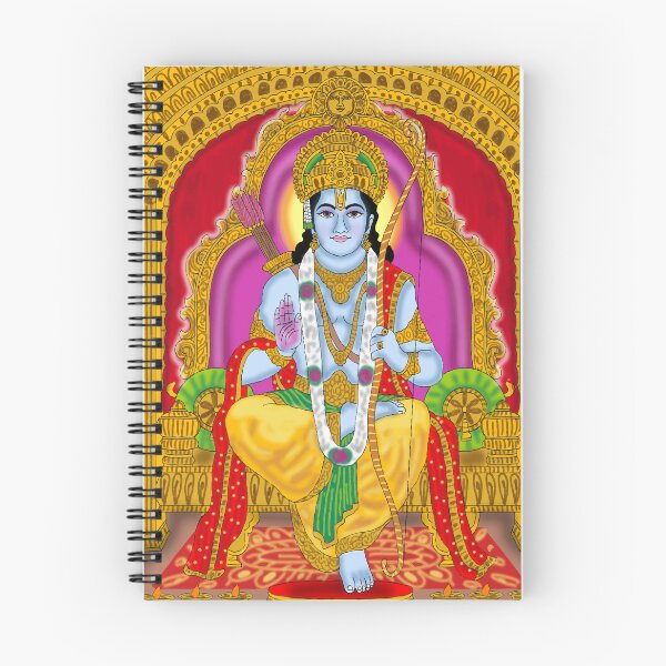 Item preview, Rama Mythological Art Design – Hindu Divine Protector Illustration designed and sold by Harshit_Digital_Arts.