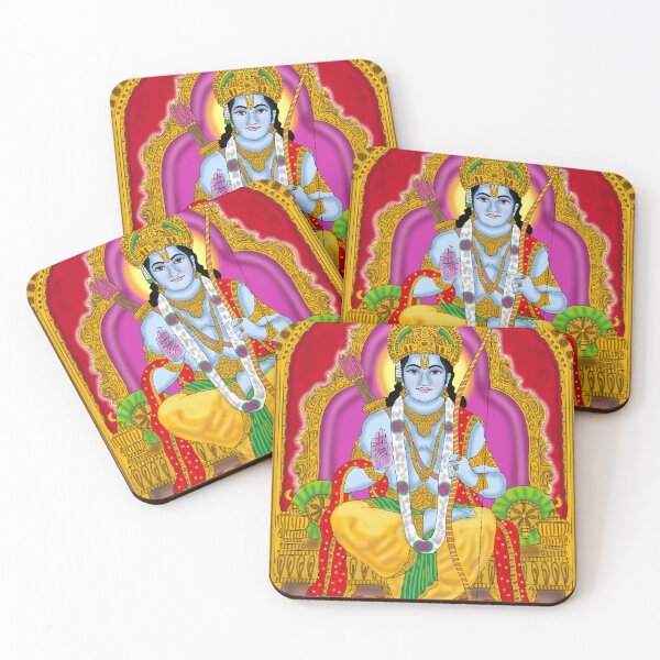 Item preview, Rama Mythological Art Design – Hindu Divine Protector Illustration designed and sold by Harshit_Digital_Arts.