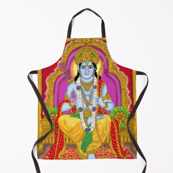 Item preview, Rama Mythological Art Design – Hindu Divine Protector Illustration designed and sold by Harshit_Digital_Arts.