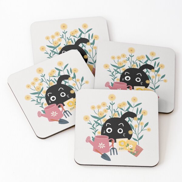 Item preview, Cat gardener designed and sold by InkRiot Studios.