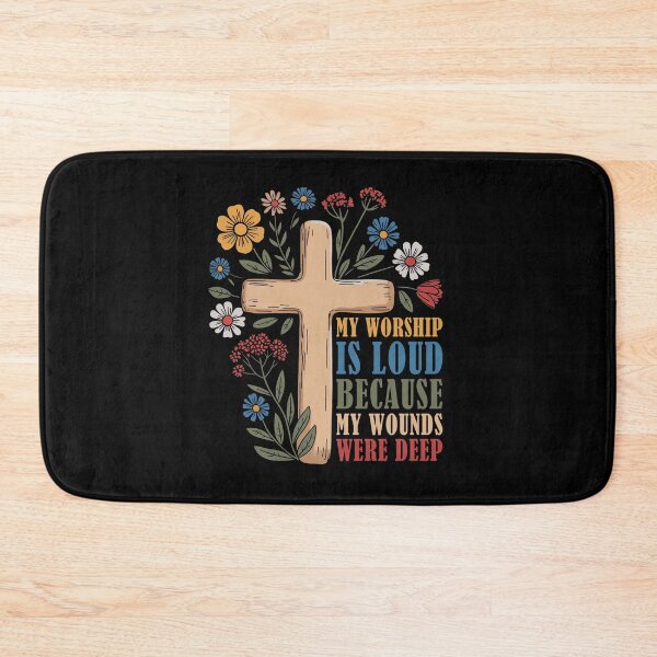 Item preview,  My Worship Is Loud Because My Wounds Were Deep Christian designed and sold by Hedoraxe.