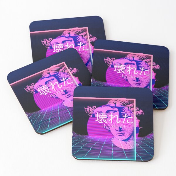 Item preview, Classical Vaporwave Neon Statue Aesthetics designed and sold by LMVA.