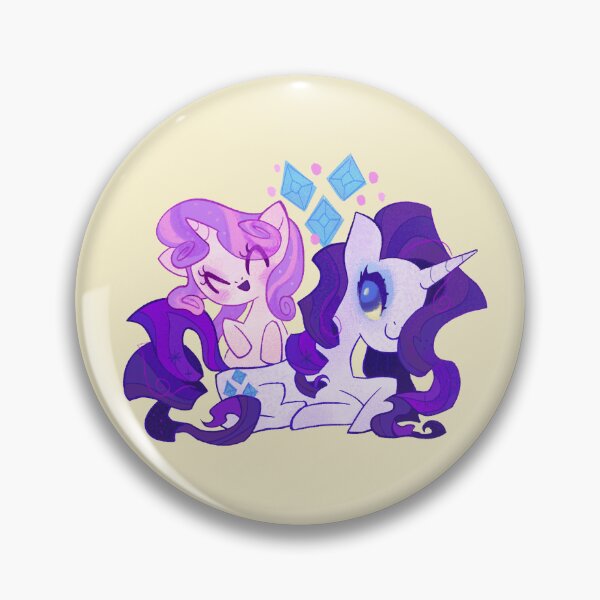Item preview, Rarity and Sweetie Belle designed and sold by Bongwaterlatte.