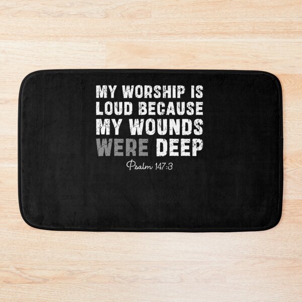 Item preview, My Worship Is Loud Because My Wounds Were Deep designed and sold by Hedoraxe.