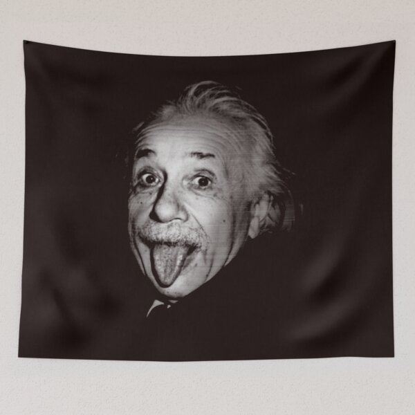 Item preview, Albert Einstein Genius Tongue Funny designed and sold by NegativeCar.