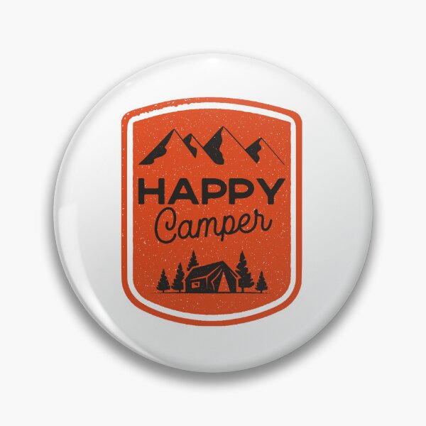 Item preview, Happy Camper Badge Design | Outdoor Adventure Graphic designed and sold by scoletz.