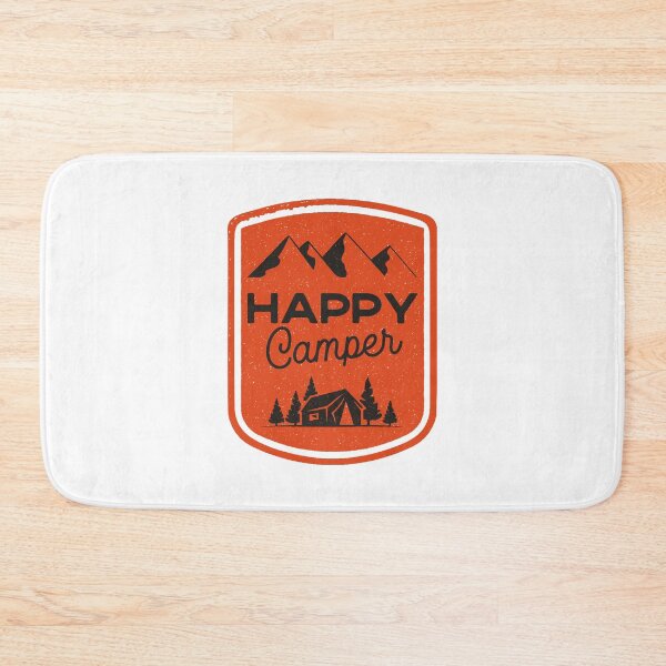 Item preview, Happy Camper Badge Design | Outdoor Adventure Graphic designed and sold by scoletz.