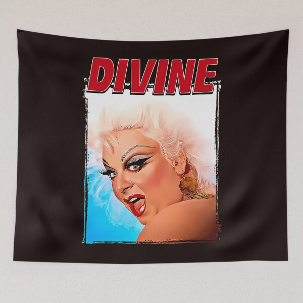 Item preview, Divines Drag Queen Graphic For Fans designed and sold by NegativeCar.