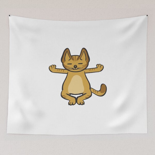Item preview, Cat In Different Yoga Poses. Cat Lover Matching. designed and sold by KsuAnn.