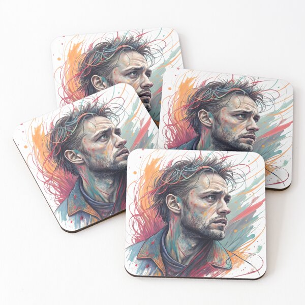 Item preview, Abstract Color Splash Portrait designed and sold by Angellacelin.