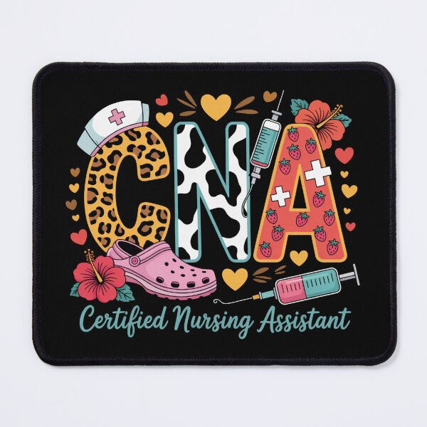 Item preview, Cute CNA Nurse Leopard Pattern designed and sold by flagylART.
