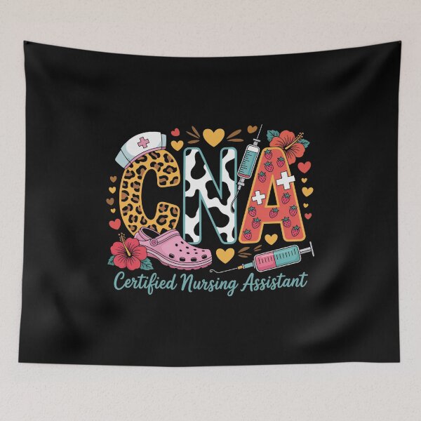 Item preview, Cute CNA Nurse Leopard Pattern designed and sold by flagylART.