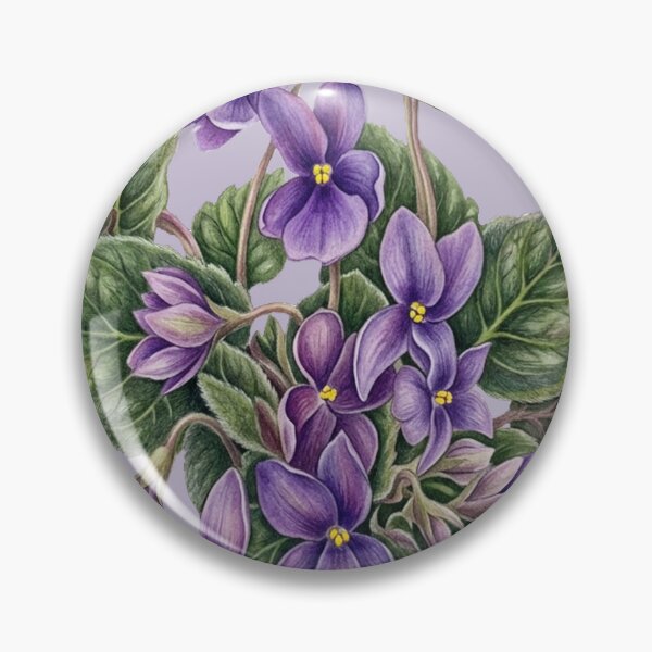 Item preview, African violets designed and sold by Faerieglen.