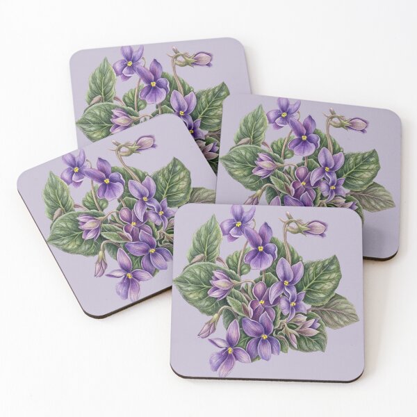 Item preview, African violets designed and sold by Faerieglen.