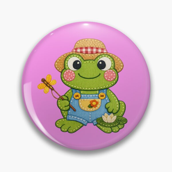 Item preview, Cute gardener frog: Adventures at the pond designed and sold by Mauswohn.