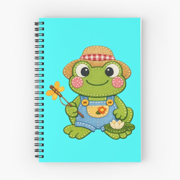 Item preview, Cute gardener frog: Adventures at the pond designed and sold by Mauswohn.