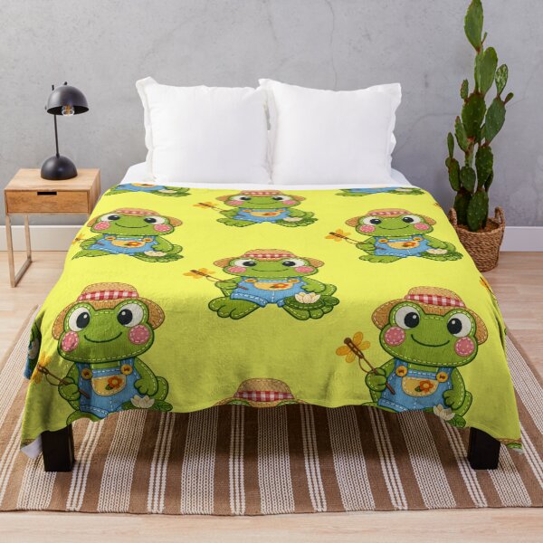 Item preview, Cute gardener frog: Adventures at the pond designed and sold by Mauswohn.