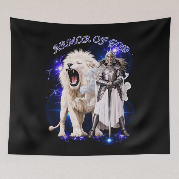 Item preview,  Armor of God Standing in Peace designed and sold by Tripp Art Studio.