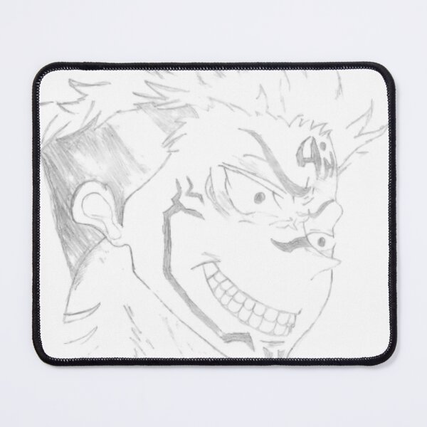 Item preview, Sukuna: The King of Curses - Hand Drawn Sketch designed and sold by NandhaGraphix.