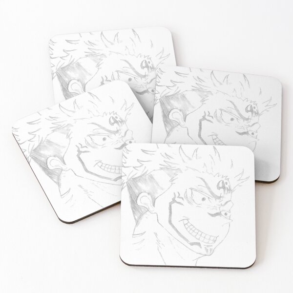 Item preview, Sukuna: The King of Curses - Hand Drawn Sketch designed and sold by NandhaGraphix.