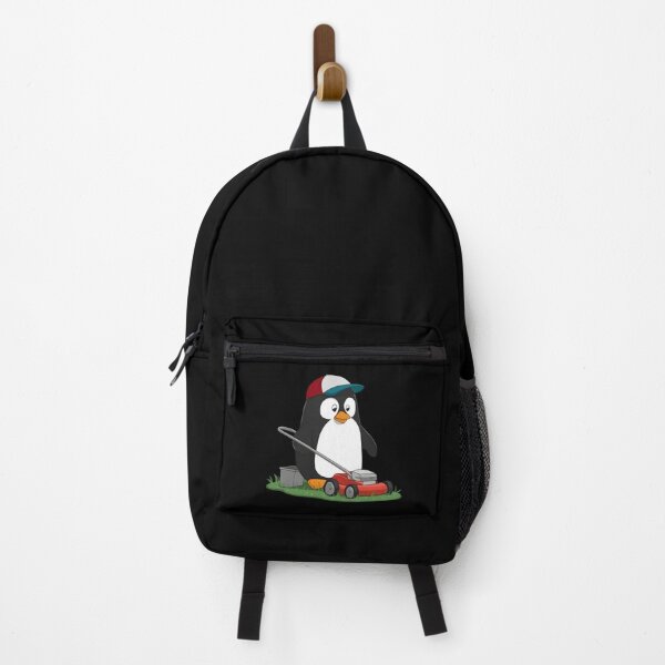 Artikelvorschau, Pinguin mäht Rasen – Niedliches Gartendesign für Gartenliebhaber entworfen und verkauft von SkymarArt.