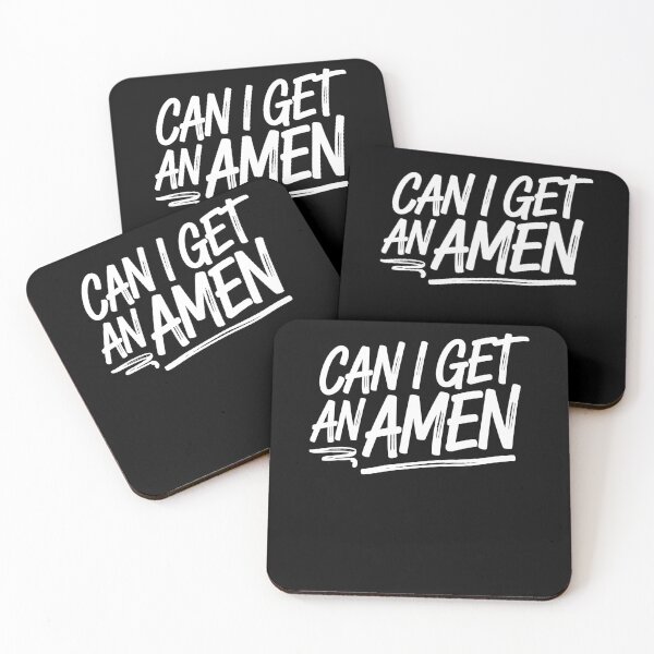 Item preview, Funny Pastor Quote Sermon Saying Can I Get An Amen designed and sold by Dressed For  Duty.