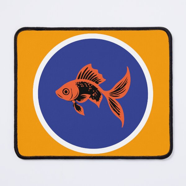 Item preview, Gold Fish Badge designed and sold by Corner-Distro.