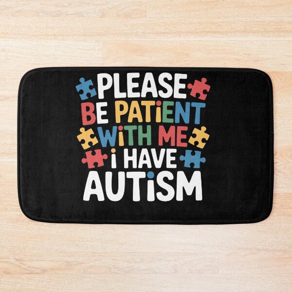 Item preview, Please Be Patient I Have Autism Awareness Neurodivergent designed and sold by Dressed For  Duty.