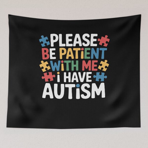 Item preview, Please Be Patient I Have Autism Awareness Neurodivergent designed and sold by Dressed For  Duty.