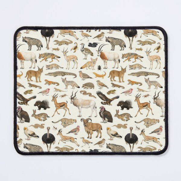 Item preview, Animals of the Sahara Desert Retro Identification Chart designed and sold by kakarikihill.