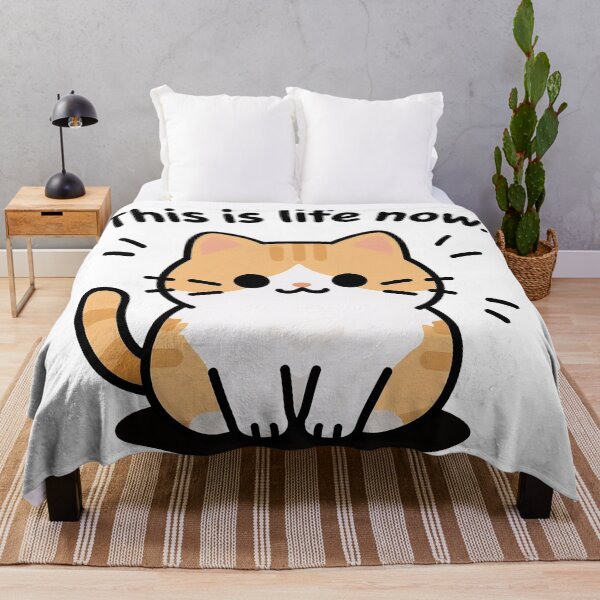 Item preview, This Is My Life Now Cat Meme designed and sold by DetalleXL.