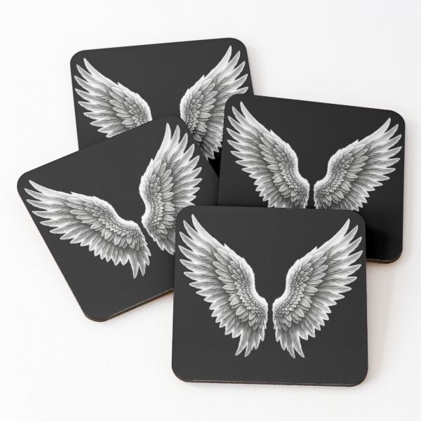 Item preview, Dark Angel Wings Glow designed and sold by Stickersdevelop.