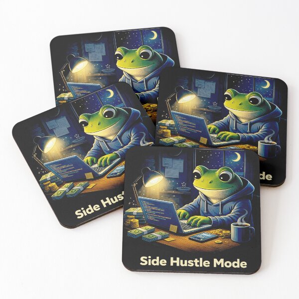 Item preview, Frog Side Hustle Mode designed and sold by JanChryzostom.
