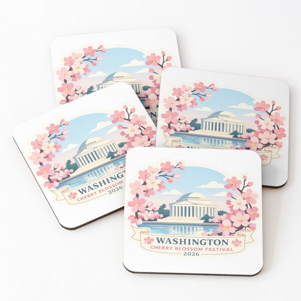 Item preview, Washington Cherry Blossom Festival 2026 Sticker designed and sold by ArtSpireWorks.