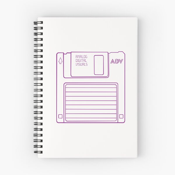 Item preview, Floppy Disk Graphic Tee (Violet Lines) – Y2K Retro Computer Tech Nostalgia Streetwear T-Shirt designed and sold by analogdigitalvz.