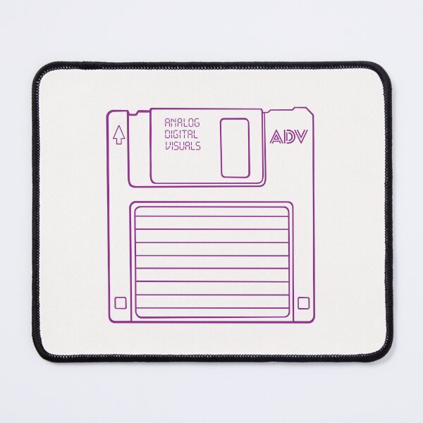 Item preview, Floppy Disk Graphic Tee (Violet Lines) – Y2K Retro Computer Tech Nostalgia Streetwear T-Shirt designed and sold by analogdigitalvz.