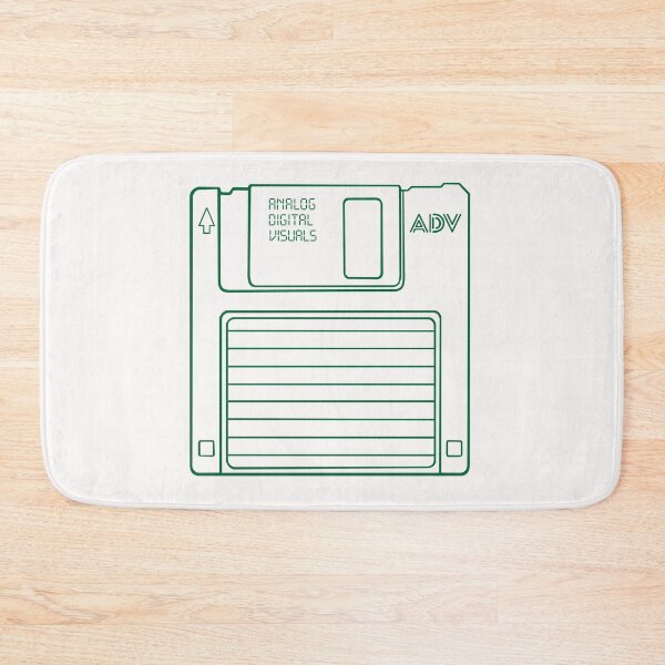 Item preview, Floppy Disk Graphic Tee (Cadmium Green Lines) – Y2K Retro Computer Tech Nostalgia Streetwear T-Shirt designed and sold by analogdigitalvz.