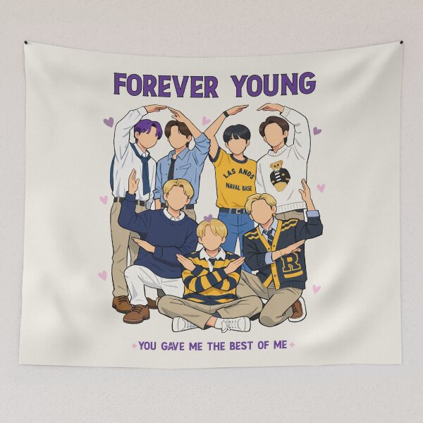 Item preview, BTS Arirang Forever Young designed and sold by CatEra Studio.