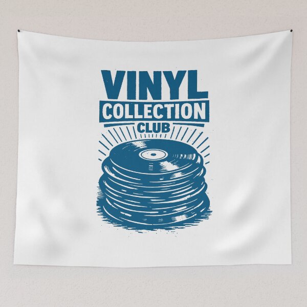 Item preview, Vinyl Collection Club Record Stack designed and sold by SnappyPNG.