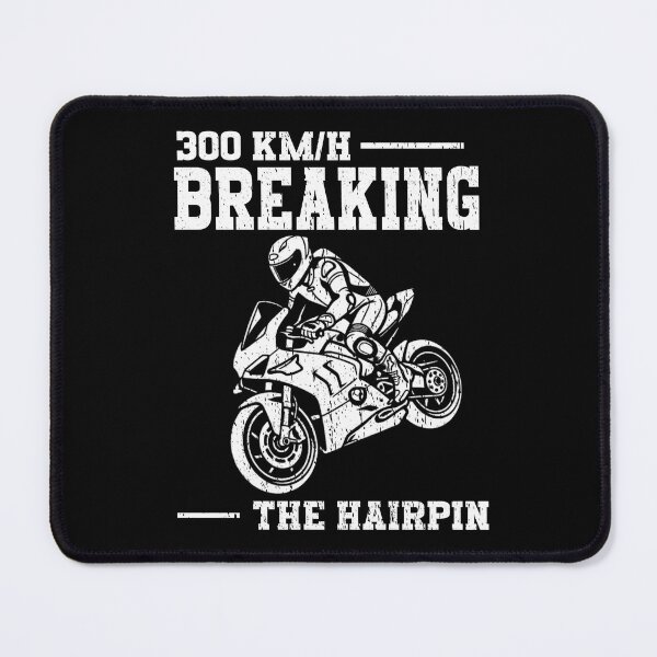 Item preview, Road Racing 300 KM/H Breaking The Hairpin Tourist Trophy Motorcycle Motorsport Riders and Fans designed and sold by Jt41.
