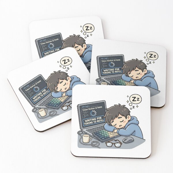 Item preview, Waiting For Tokens To Refill designed and sold by mancikart.