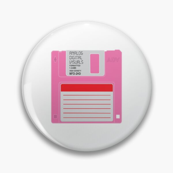 Item preview, Floppy Disk Graphic Tee (Cyclamen Pink Colorway) – Y2K Retro Computer Tech Nostalgia Streetwear T-Shirt designed and sold by analogdigitalvz.