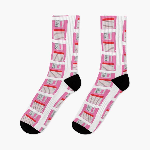 Item preview, Floppy Disk Graphic Tee (Cyclamen Pink Colorway) – Y2K Retro Computer Tech Nostalgia Streetwear T-Shirt designed and sold by analogdigitalvz.