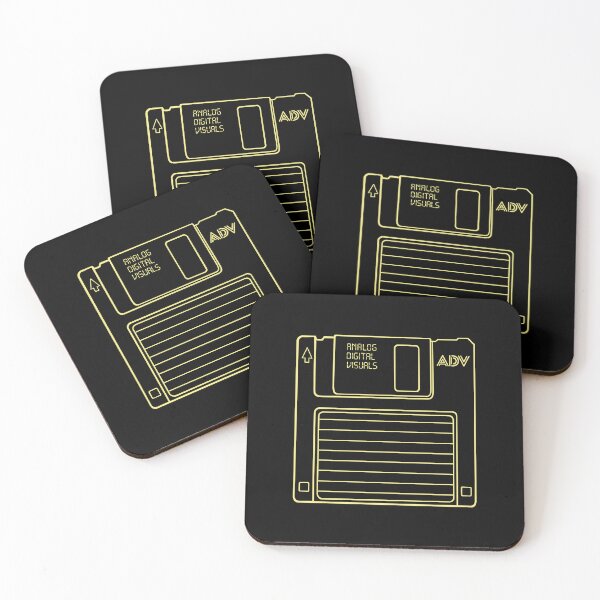 Item preview, Floppy Disk Graphic Tee (Flavescent Yellow Lines) – Y2K Retro Computer Tech Nostalgia Streetwear T-Shirt designed and sold by analogdigitalvz.