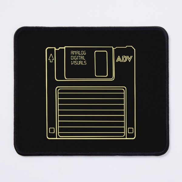 Item preview, Floppy Disk Graphic Tee (Flavescent Yellow Lines) – Y2K Retro Computer Tech Nostalgia Streetwear T-Shirt designed and sold by analogdigitalvz.