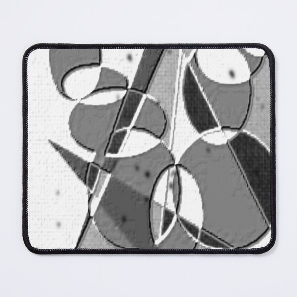 Item preview, fractured orbits age black and white geometric abstract design designed and sold by SmashingDeals.
