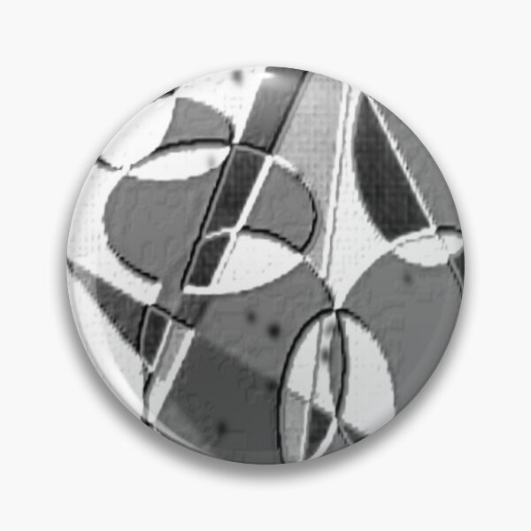 Item preview, fractured orbits age black and white geometric abstract design designed and sold by SmashingDeals.